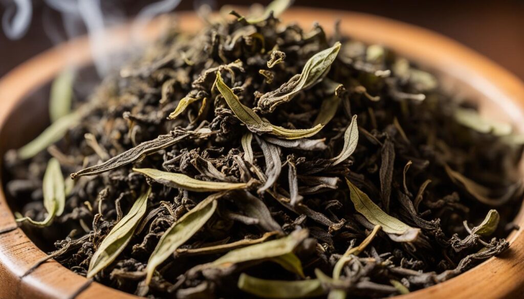 Aromatic Notes in Aged Pu-erh Tea Blending