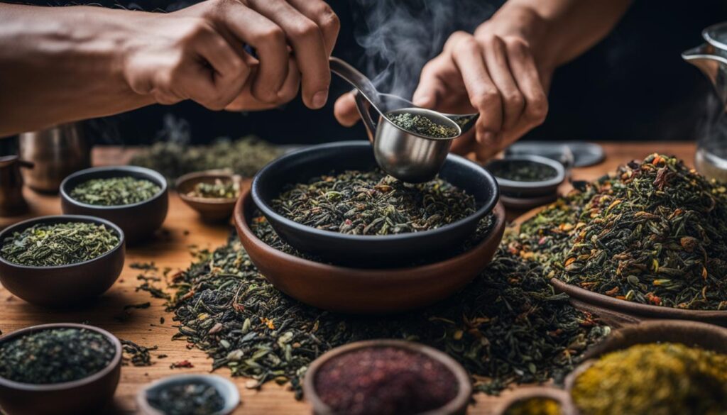 Delving into the world of tea blending