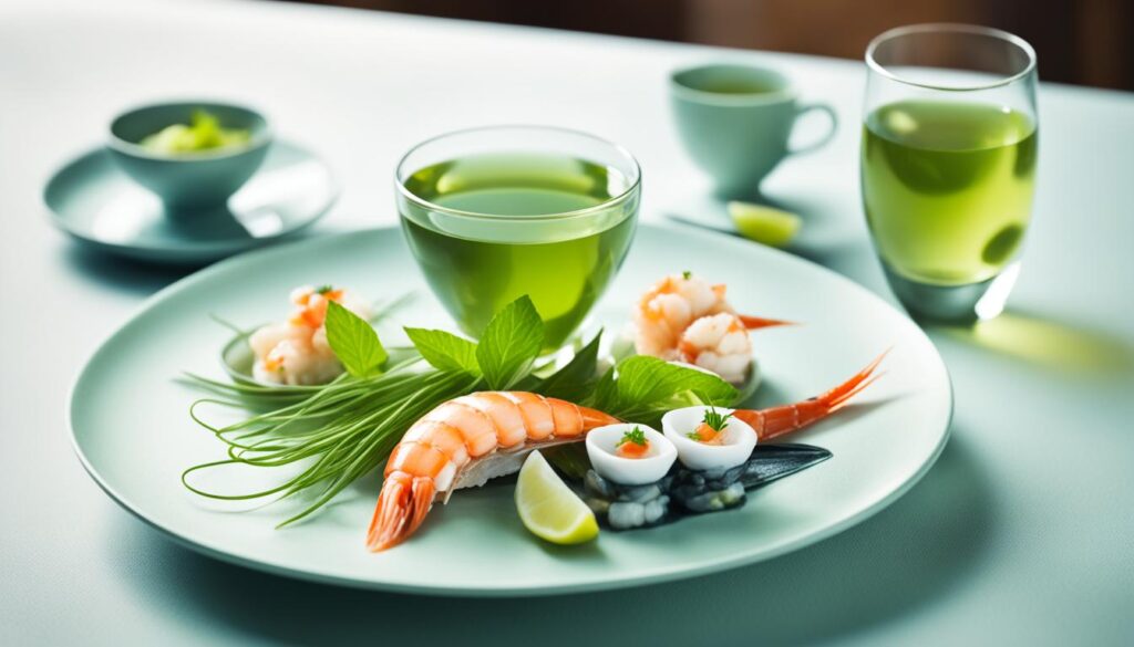 Green Tea Pairings for Seafood Delights