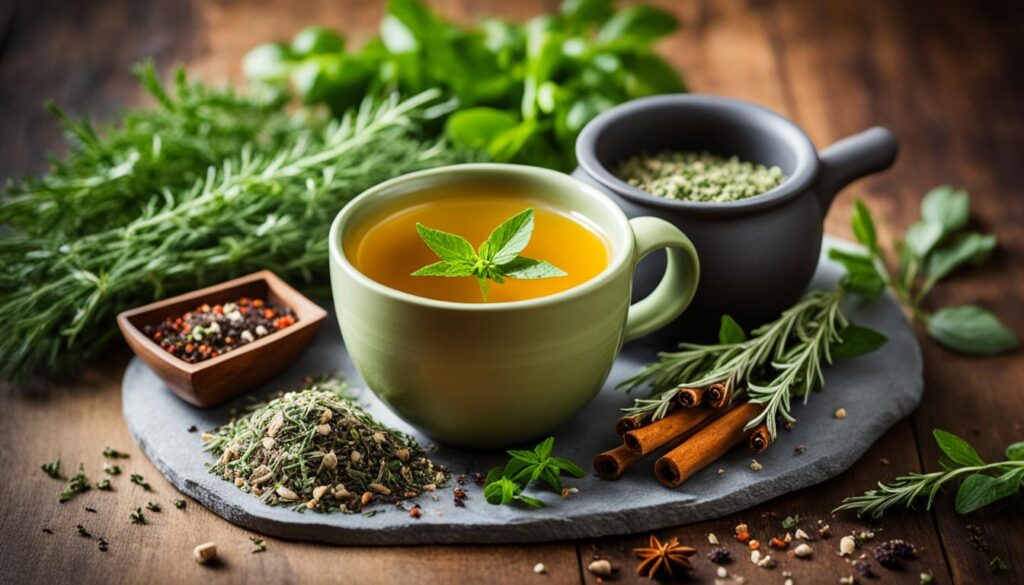 healing herbal teas for digestive issues