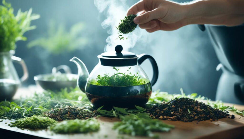 crafting unique tea blends