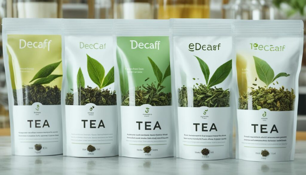 Decaffeinated Tea Production