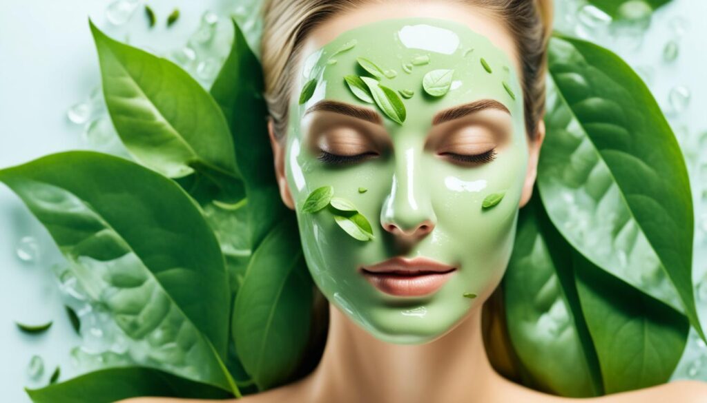 Green tea skin rejuvenation