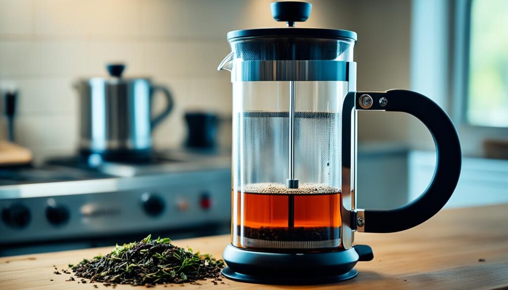 Perfect French Press Tea Brewing