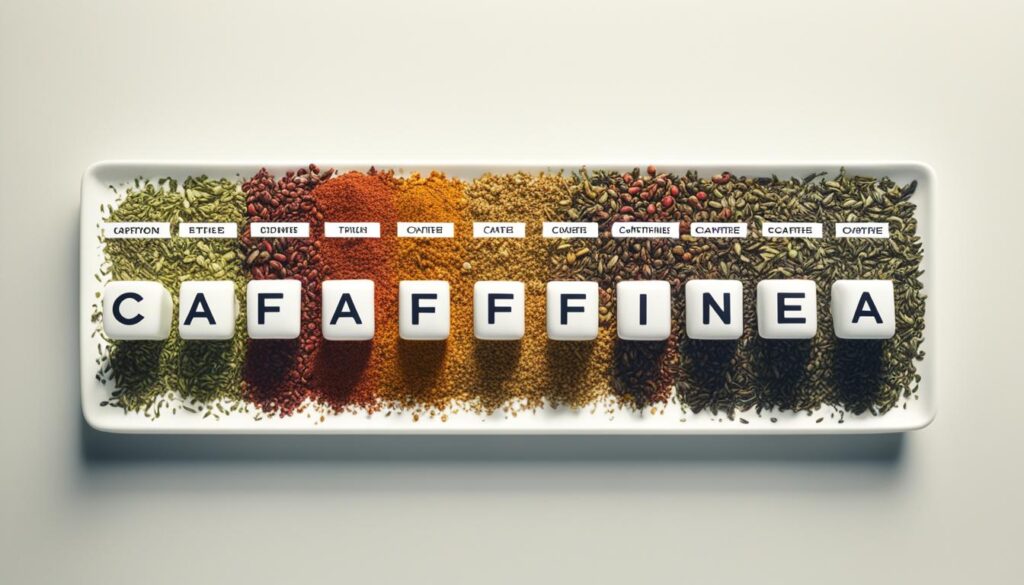 Caffeine content in tea