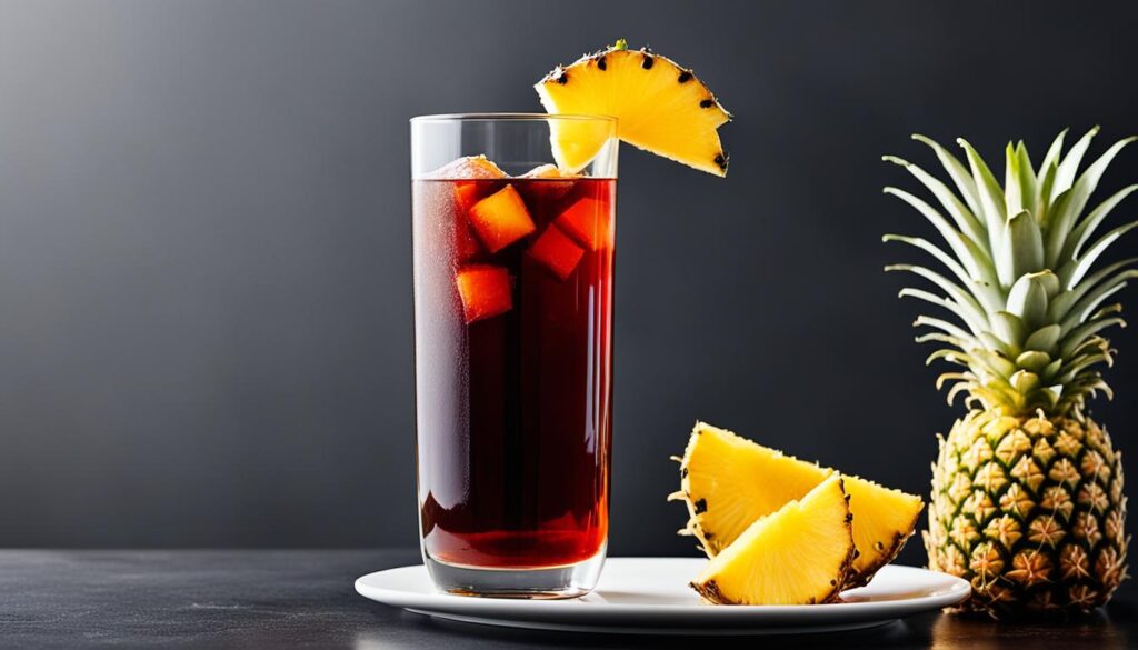 Ruby Red Taiwanese Black Tea and Pineapple