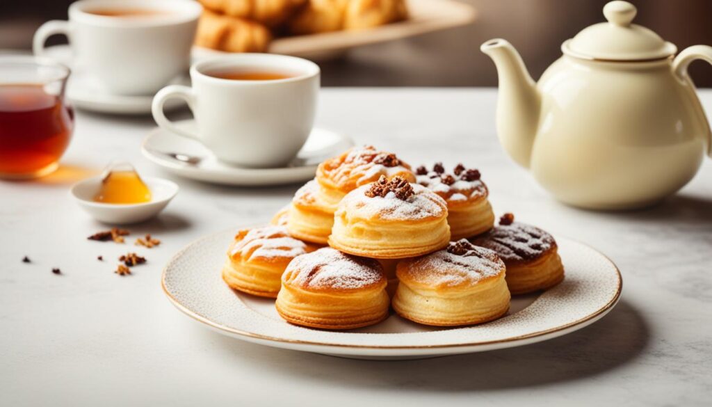 pairing tea with pastries