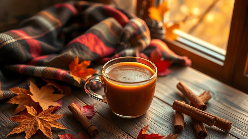 autumn herbal tea selection