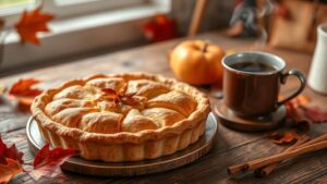 autumn treats apple pie