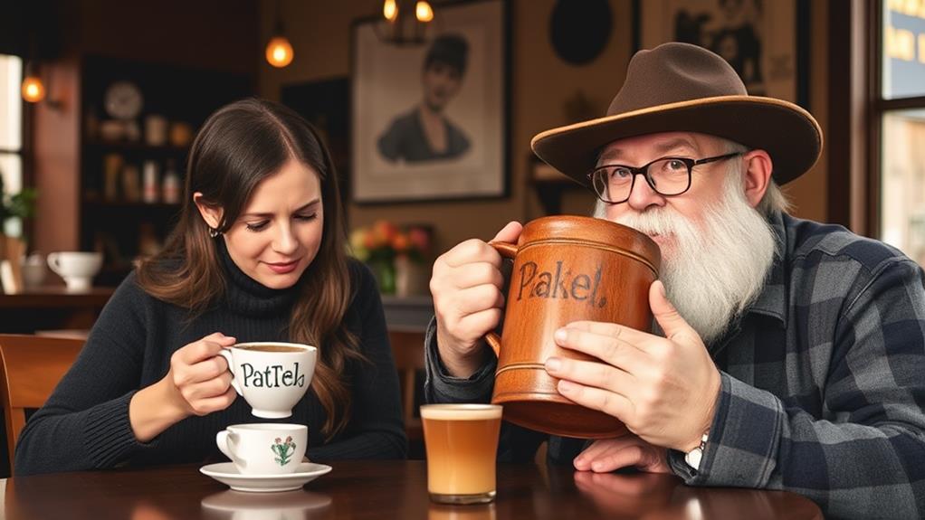 chugging preferences mug versus teacup