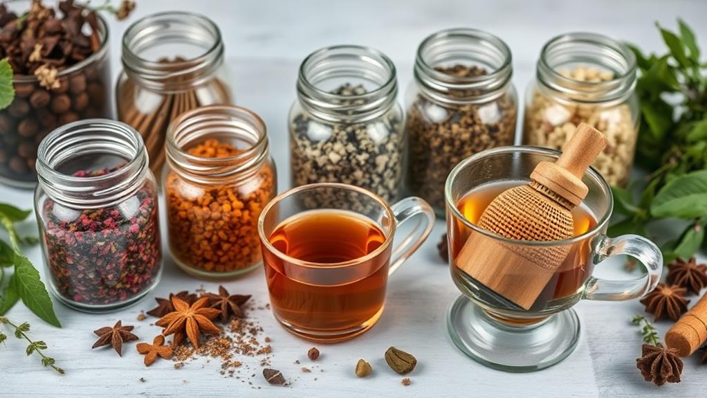 create custom tea blends