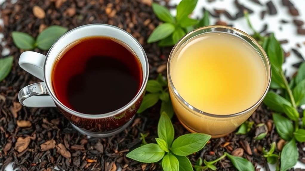 decaf versus caffeine free tea