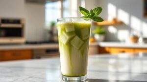 iced matcha latte recipe