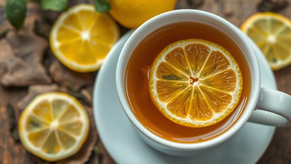 lemon infusion tea series