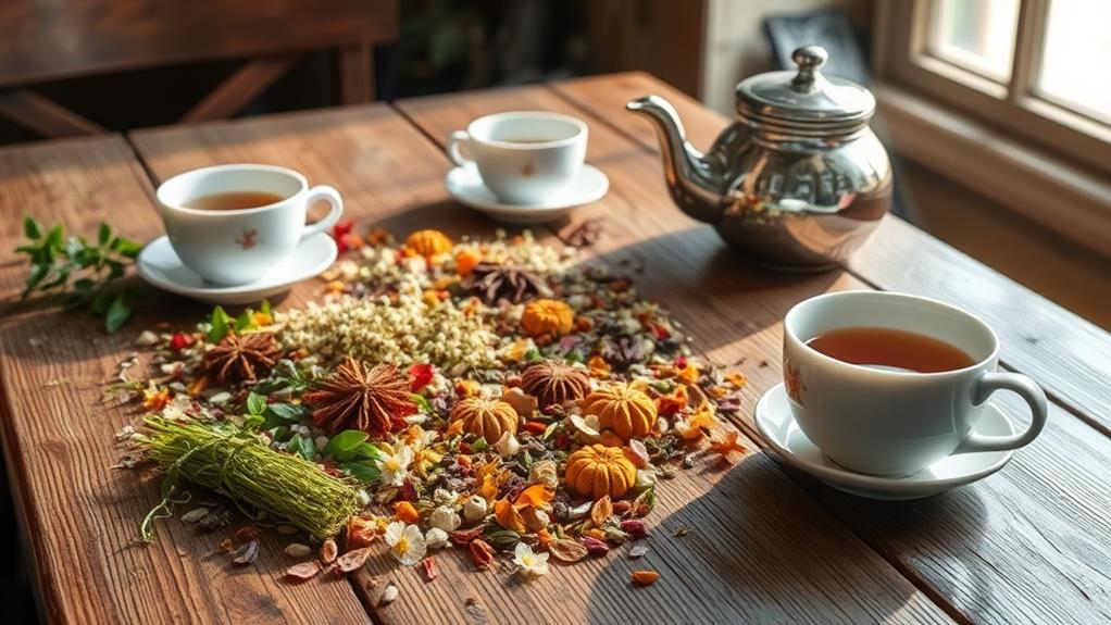 local ingredients enhance teas