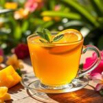 mango infused fruit tea delight