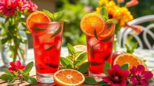 refreshing iced tea delights