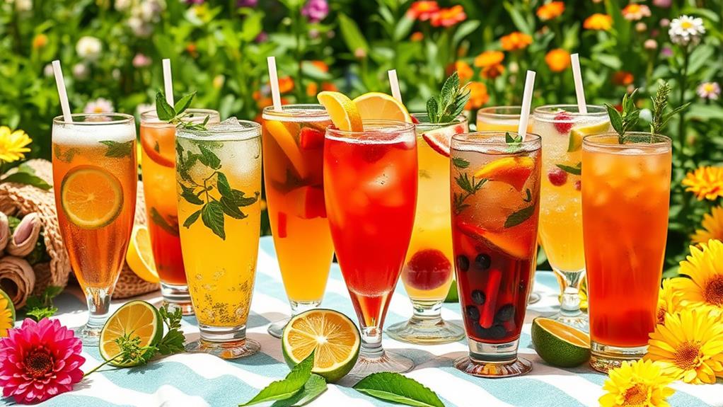 refreshing summer iced teas