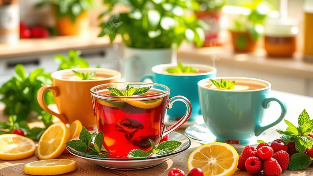 revitalizing herbal tea blends