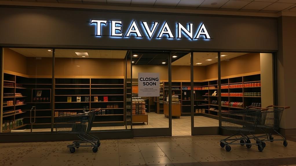 teavana closes east view mall