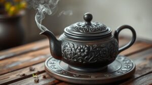 traditional japanese teapot design