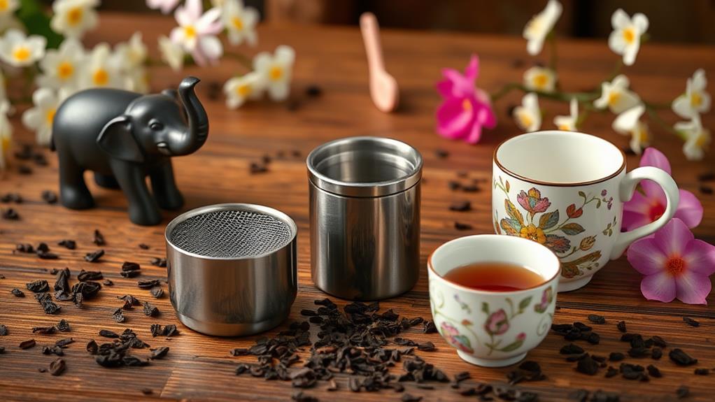 versatile tea infusers collection