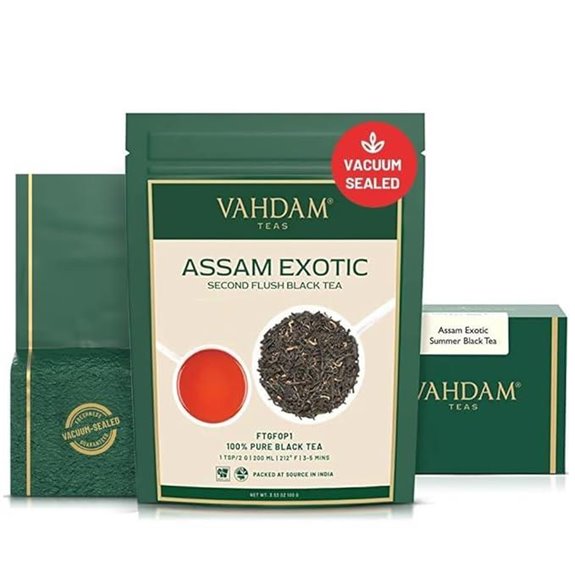 VAHDAM Assam Black Tea Loose Leaf (50 Cups)