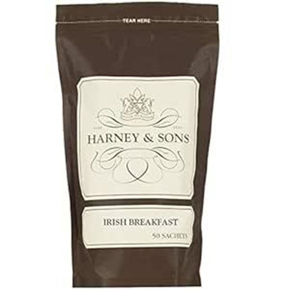 Harney & Sons Irish Breakfast Tea 100% Assam Bag of 50 sachets