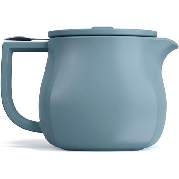ceramic teapot with infuser