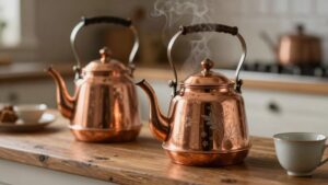 copper tea kettles selection