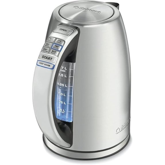 Cuisinart PerfecTemp 1.7L Electric Kettle with Temps
