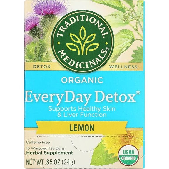 Traditional Medicinals Organic EveryDay Detox Lemon Tea