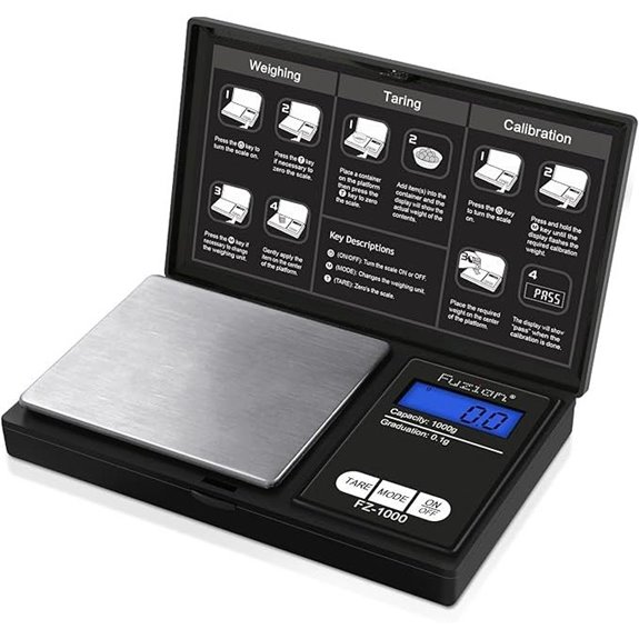 Fuzion Digital Pocket Gram Scale 1000g/0.1g