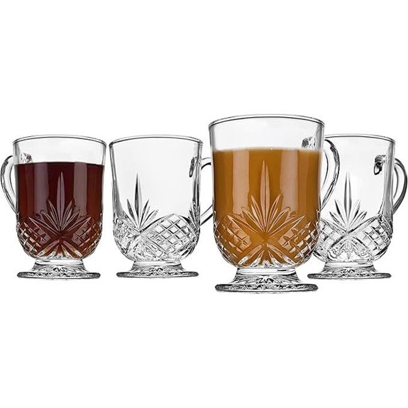 dublin glass coffee mugs