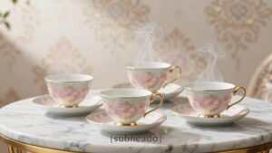 elegant tea cup sets