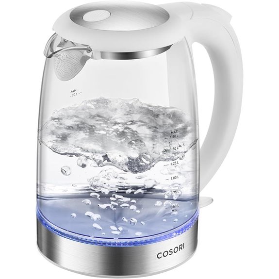 Cosori Electric Kettle: Glass 1.7L 1500W