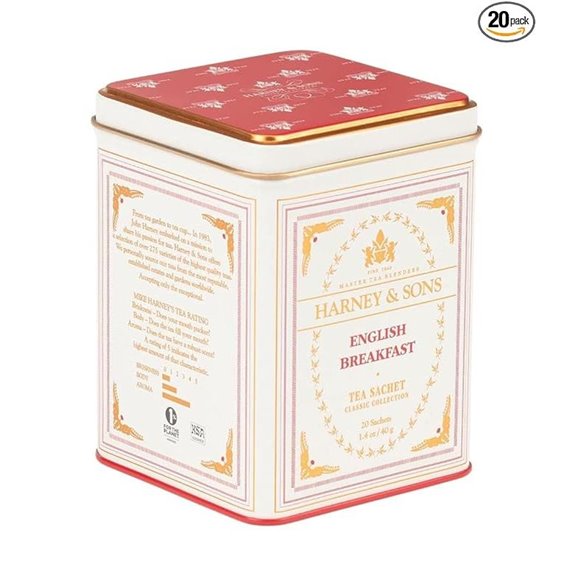 Harney & Sons Black Tea English Breakfast 20 Sachets