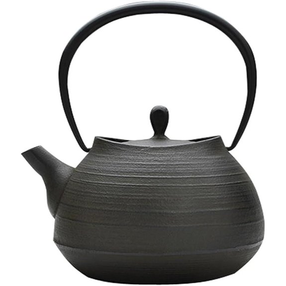 ITCHU-DO HAKEME Japanese Cast Iron tea Kettle Nambu Tetsubin 1000ml