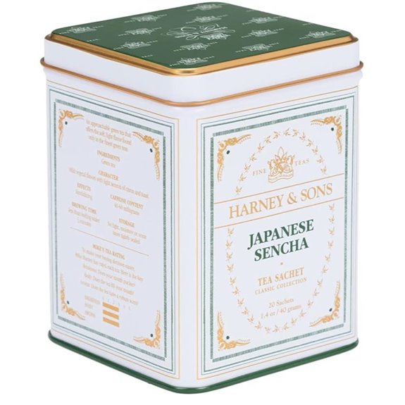 Harney & Sons Japanese Sencha Green Tea 20 Sachets | Classic Collection