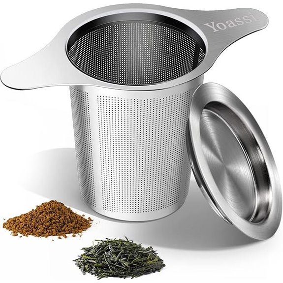 Stainless Steel Tea Infuser with Large Capacity