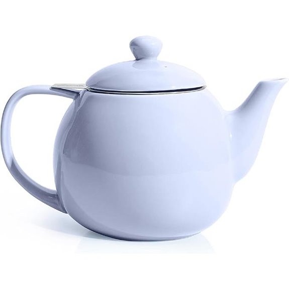 Sweese Lilac Teapot with Stainless Infuser 27oz