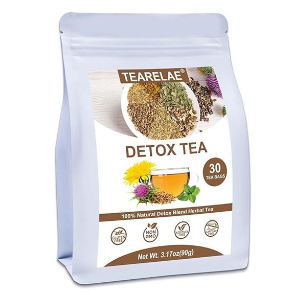 TEARELAE Liver Detox Herbal Tea (30 Count)