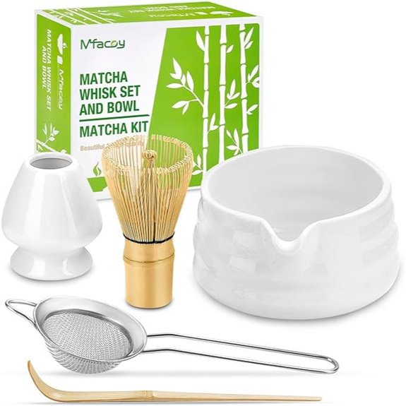 Matcha Whisk Set with Tea Tools (5pc)