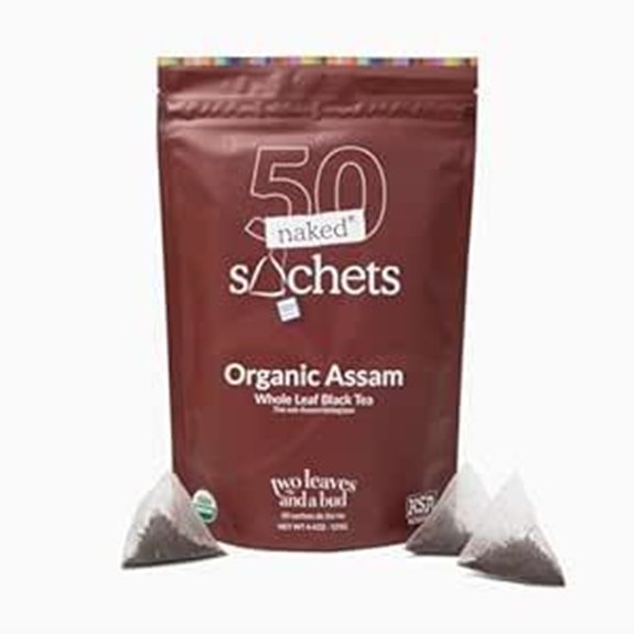 Two Leaves & A Bud Organic Assam Black Tea (50)