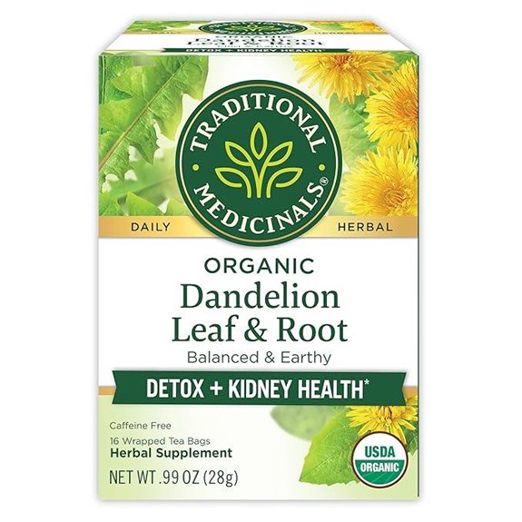 Traditional Medicinals Organic Dandelion Leaf & Root Tea