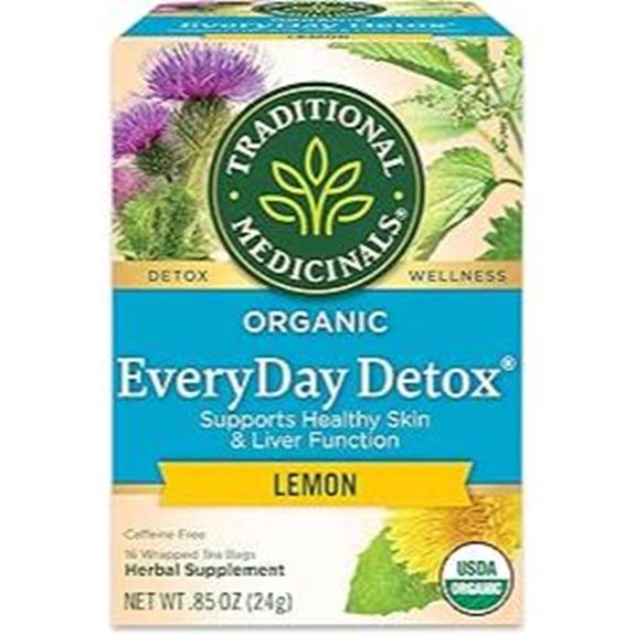 Traditional Medicinals Organic EveryDay Detox Lemon Tea