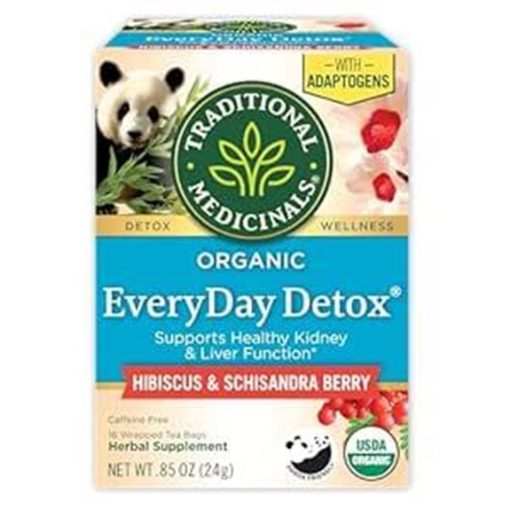 Traditional Medicinals Organic Everyday Detox Schisandra Tea