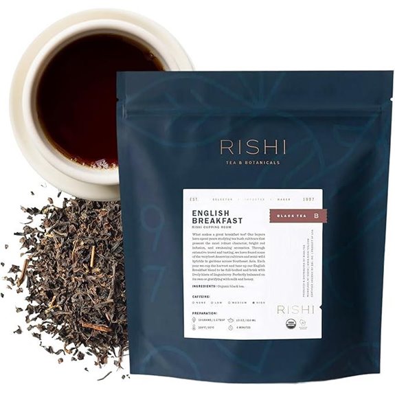 Rishi Organic English Breakfast Loose Leaf Black Tea