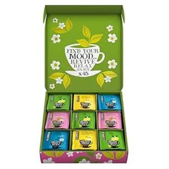 Clipper Organic Herbal & Green Tea Sampler (45 Bags)