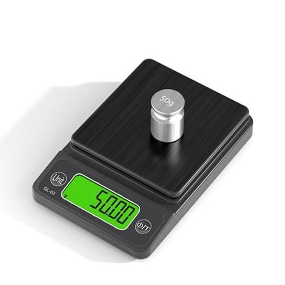 Digital 500g x0.01g Pocket Precision Gram Scale